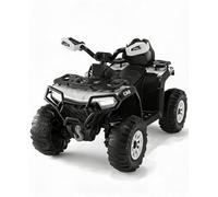 Quad Électrique Enfant 12V avec Télécommande - ATV 4x4 Tout Terrain pour Enfants 3-6 Ans, Double Moteur Puissant, Batterie 4.5AH, 2 Vitesses, LED, Musique - Cadeau Anniversaire