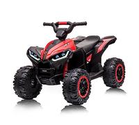 Quad Electrique Enfant 12V, Voiture Électrique avec Télécommande, LED, MP3, Bluetooth, 2 Vitesse pour Enfants 3-6 Ans
