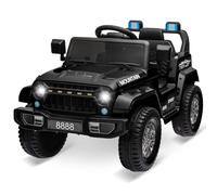 Quad électrique Enfant 2 Places 12v avec Télécommande Parentale,Quad Voiture électrique avec Bluetooth et Phares LED,3 Vitesses Réglables,Véhicule Tout-Terrain pour Enfants 3-8 Ans(Noir)