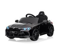 Quad Électrique Enfant BMW 12v,Véhicule Décapotables Électriques Avic 2.4GHz Télécommande Parentale,Suspension & Poignée,Musique & Klaxon,Voiture De Sport électrique Enfant pour Enfants 3-8 Ans(Noir)