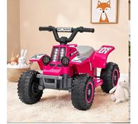 Quad électrique enfant en métal rose 18-36 mois - Avance/recule et phares LED