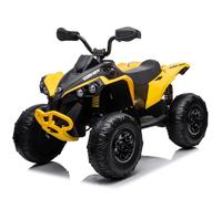 Quad électrique enfants - Can-Am Renegade - 12V 4x4 - 3-7 ans - Jaune