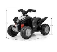 Quad electrique Honda ATV Noir Noir G
