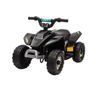 HOMCOM Quad Électrique pour Enfants 18-36 Mois 6V 72 x 40 x 45,5 cm Noir