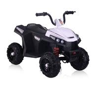 Quad Électrique Pour Enfants 2x45W EVA LED Véhicule Enfant ATV Blanc Mini Quad