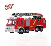 Quad - kart - buggy TD® Jouet camion de pompier pour enfants système pulvérisation eau fonctionnalité sonore lumière LED