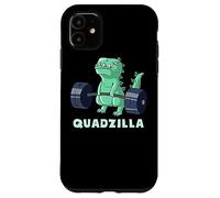 Quad Leg Exercise Muscle Dinosaur Gym Monster Train Dino Coque pour iPhone 11