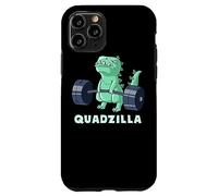 Quad Leg Exercise Muscle Dinosaur Gym Monster Train Dino Coque pour iPhone 11 Pro