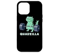 Quad Leg Exercise Muscle Dinosaur Gym Monster Train Dino Coque pour iPhone 12 Pro Max