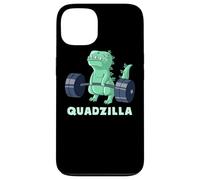 Quad Leg Exercise Muscle Dinosaur Gym Monster Train Dino Coque pour iPhone 13