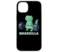 Quad Leg Exercise Muscle Dinosaur Gym Monster Train Dino Coque pour iPhone 14 Plus