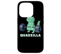 Quad Leg Exercise Muscle Dinosaur Gym Monster Train Dino Coque pour iPhone 14 Pro