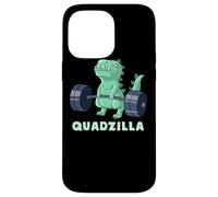 Quad Leg Exercise Muscle Dinosaur Gym Monster Train Dino Coque pour iPhone 14 Pro Max