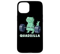 Quad Leg Exercise Muscle Dinosaur Gym Monster Train Dino Coque pour iPhone 15 Plus