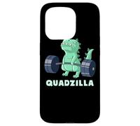Quad Leg Exercise Muscle Dinosaur Gym Monster Train Dino Coque pour iPhone 15 Pro