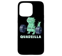 Quad Leg Exercise Muscle Dinosaur Gym Monster Train Dino Coque pour iPhone 15 Pro Max