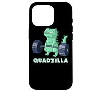 Quad Leg Exercise Muscle Dinosaur Gym Monster Train Dino Coque pour iPhone 16 Pro