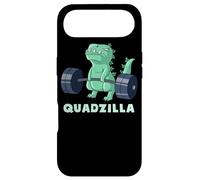 Quad Leg Exercise Muscle Dinosaur Gym Monster Train Dino Coque pour iPhone Air