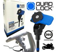QUAD LOCK 360 Support De Guidon Pour Moto Support De Téléphone