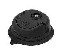 Quad Lock Base 360 - Base à Nano Ventouse réutilisable, Repositionnable & Actionnée par Levier, Multi-Surfaces & Résistante aux températures, Idéale pour véhicules & Utilisation extérieure