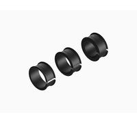 Quad Lock Entretoises de rechange pour support guidon (medium) – Lot de 3 Noir 22x25x28 mm