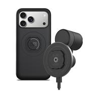 Quad Lock Kit de support de téléphone de voiture avec tête de charge sans fil MAG V2 et étui de téléphone MAG pour iPhone 17 Pro Max