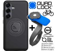 QUAD LOCK MAG Ensemble De Coque Pour Vélo Avec Support Avant V3 Pour Galaxy S25