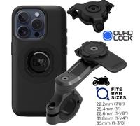 Quad Lock Moto Support Téléphone Pro Vibration Mag Coque IPHONE 15 Pro
