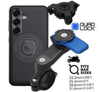 Quad Lock Moto Support Téléphone + Vibration + Mag Étui pour Galaxy S25
