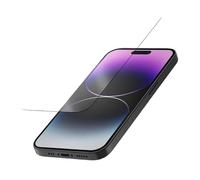 Quad Lock Protecteur d'écran pour iPhone 14 Pro Verre trempé 10 mm