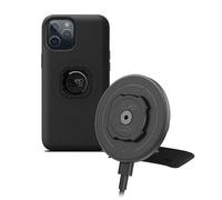 Quad Lock Support adhésif pour téléphone de Voiture pour Tableau de Bord/Console avec Tête de Charge sans Fil MAG V2 et Coque MAG pour iPhone 12 Pro Max