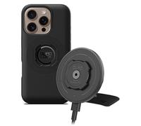 Quad Lock Support adhésif pour téléphone de Voiture pour Tableau de Bord/Console avec Tête de Charge sans Fil MAG V2 et Coque MAG pour iPhone 16 Pro