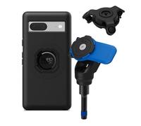 Quad Lock Support Téléphone à Tige Filetée de Moto avec Amortisseur de Vibrations et Coque MAG pour Pixel 7a