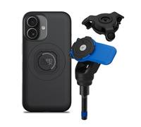 Quad Lock Support Téléphone à Tige Filetée de Moto avec Amortisseur de Vibrations et Coque MAG pour iPhone 17