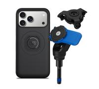 Quad Lock Support Téléphone à Tige Filetée de Moto avec Amortisseur de Vibrations et Coque MAG pour iPhone 17 Pro Max