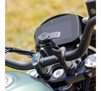 Quad Lock Support Téléphone à Tige Filetée de Moto Pro avec Amortisseur de Vibrations et Coque MAG pour iPhone 17 Air