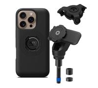 Quad Lock Support Téléphone à Tige Filetée de Moto Pro avec Amortisseur de Vibrations et Coque MAG pour iPhone 16 Pro