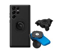 Quad Lock Support téléphone Moto avec Adaptateur Boule 1" pour RAM Mounts, Amortisseur de Vibrations et Coque MAG pour Galaxy S22 Ultra