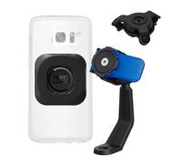 Quad Lock Support téléphone Moto pour Tige de rétroviseur avec Amortisseur de Vibrations et Adaptateur MAG Universel