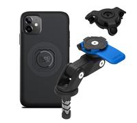 Quad Lock Support Téléphone pour Fourche de Moto avec Amortisseur de Vibrations et Coque MAG pour iPhone 11