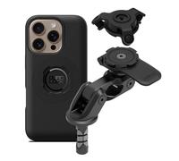 Quad Lock Support Téléphone pour Fourche de Moto Pro avec Amortisseur de Vibrations et Coque MAG pour iPhone 16 Pro