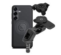 Quad Lock Support Téléphone pour Fourche de Moto Pro avec Amortisseur de Vibrations et Coque MAG pour Galaxy S25+