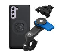 Quad Lock Support Téléphone pour Guidon de Moto avec Amortisseur de Vibrations et Coque MAG pour Galaxy S21 FE