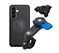 Quad Lock Support Téléphone pour Guidon de Moto avec Amortisseur de Vibrations et Coque MAG pour Galaxy A36