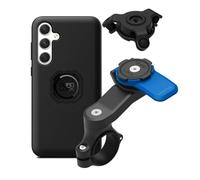 Quad Lock Support Téléphone pour Guidon de Moto avec Amortisseur de Vibrations et Coque MAG pour Galaxy A35