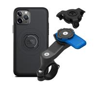 Quad Lock Support Téléphone pour Guidon de Moto avec Amortisseur de Vibrations et Coque MAG pour iPhone 11 Pro