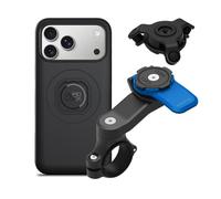 Quad Lock Support Téléphone pour Guidon de Moto avec Amortisseur de Vibrations et Coque MAG pour iPhone 17 Pro Max