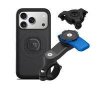Quad Lock Support Téléphone pour Guidon de Moto avec Amortisseur de Vibrations et Coque MAG pour iPhone 17 Pro