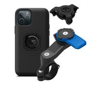 Quad Lock Support Téléphone pour Guidon de Moto avec Amortisseur de Vibrations et Coque MAG pour iPhone 12/12 Pro