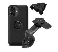 Quad Lock Support Téléphone pour Guidon de Moto Pro avec Amortisseur de Vibrations et Coque MAG pour iPhone 16